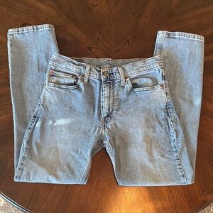 Levi's Light Blue Straight Jeans